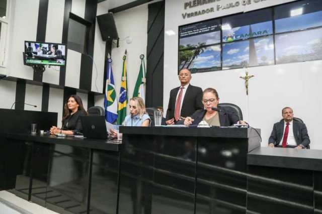 Câmara de Cuiabá  tem Mesa 100% feminina e vereadores afastados
