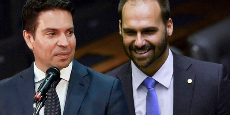 Câmara cancela passaportes de Eduardo Bolsonaro e Alexandre Ramagem