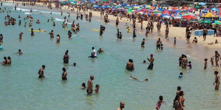 Inmet emite alerta vermelho por causa do calor em estados do Sudeste