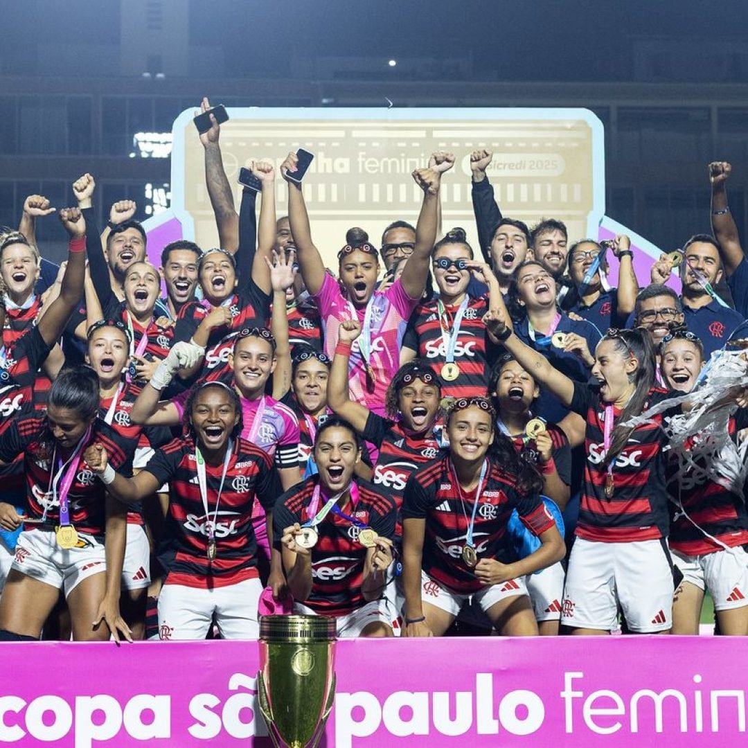 Flamengo goleia Grêmio e conquista Copinha Feminina
