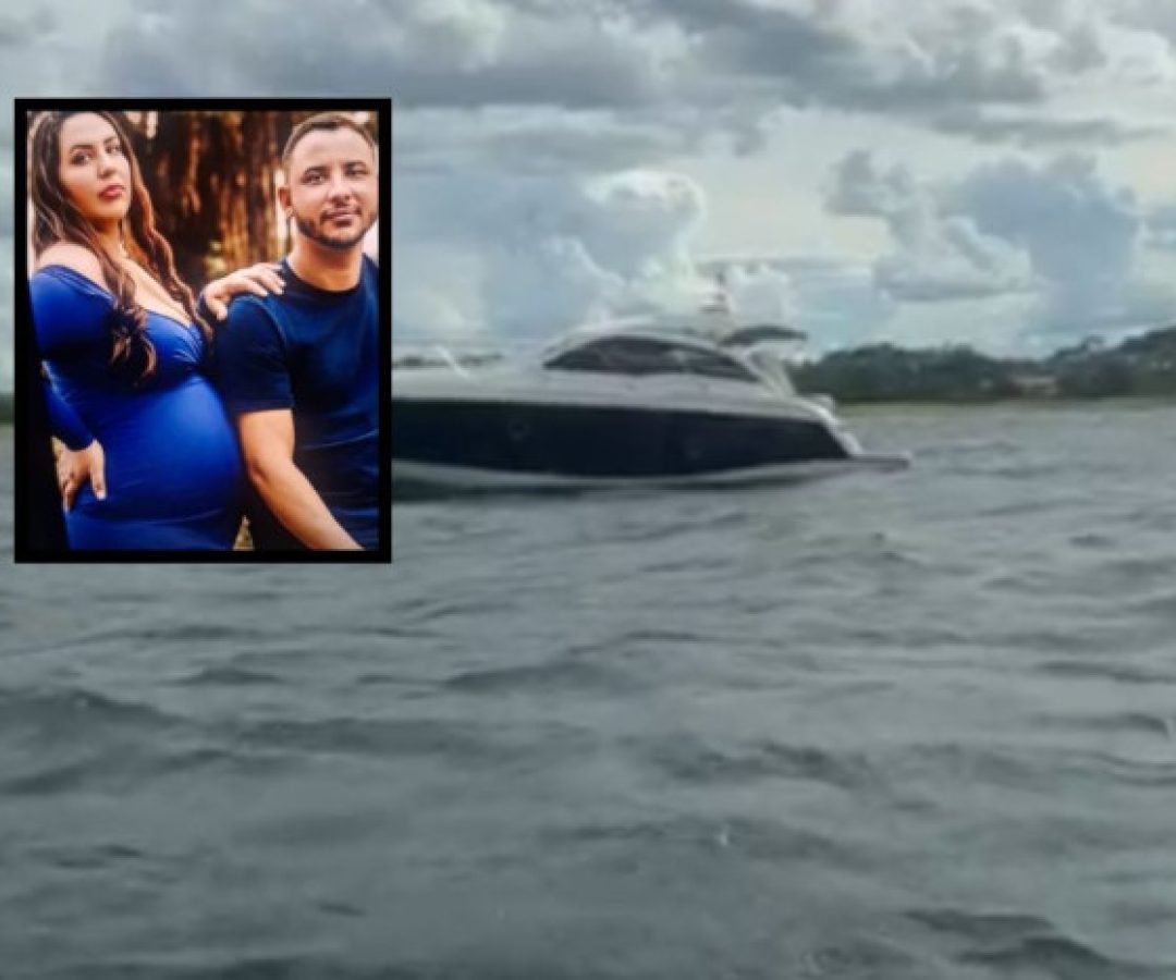 Mãe e filho de 1 ano foram achados em flutuador após lancha afundar, diz CBM