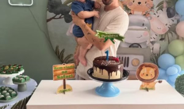 Marido de Isabel Veloso rebate críticas por fazer festa para o filho com a esposa internada