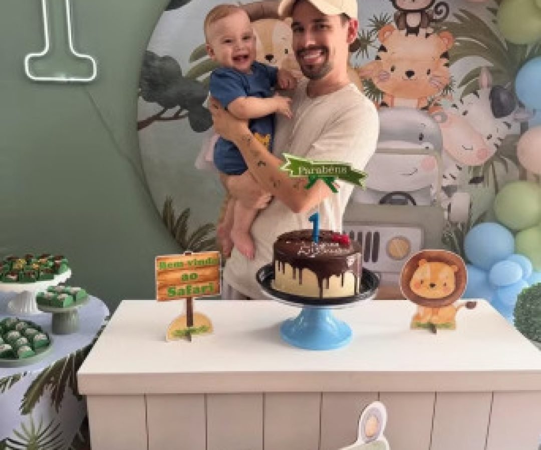 Marido de Isabel Veloso rebate críticas por fazer festa para o filho com a esposa internada