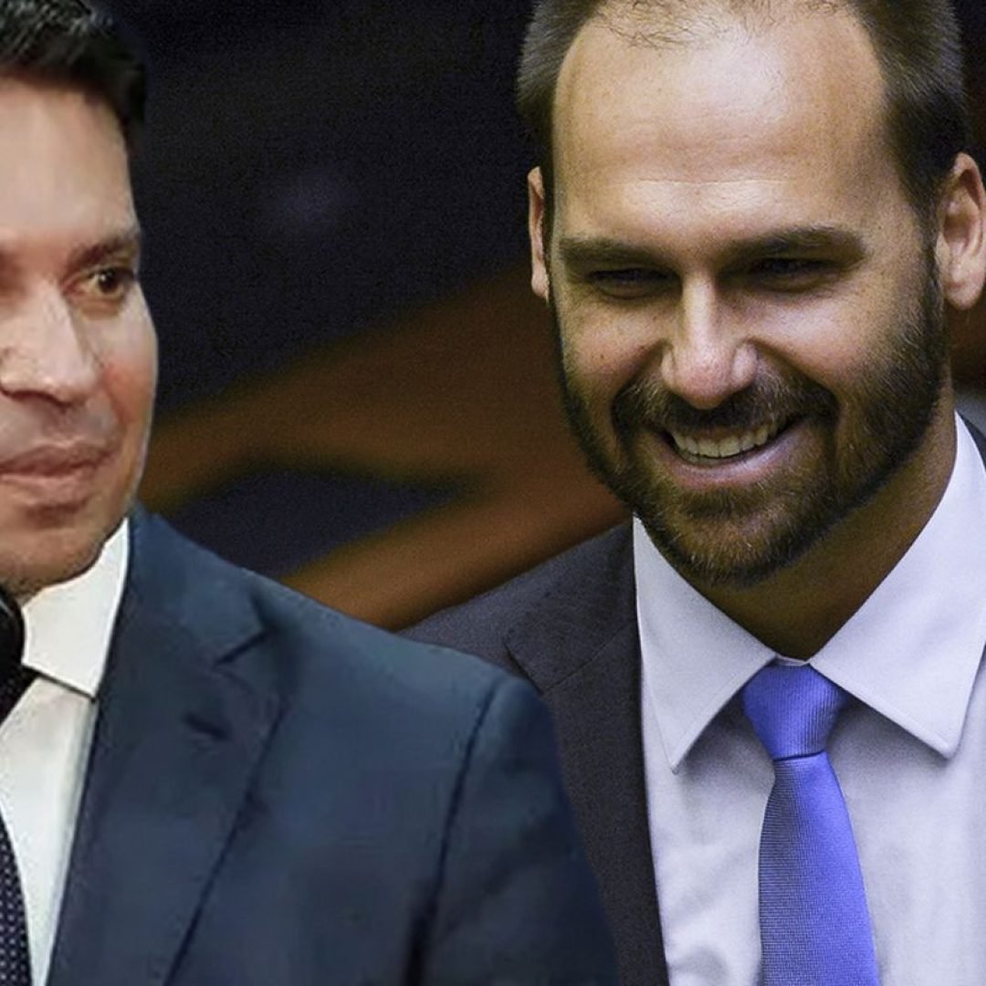 Câmara cancela passaportes de Eduardo Bolsonaro e Alexandre Ramagem